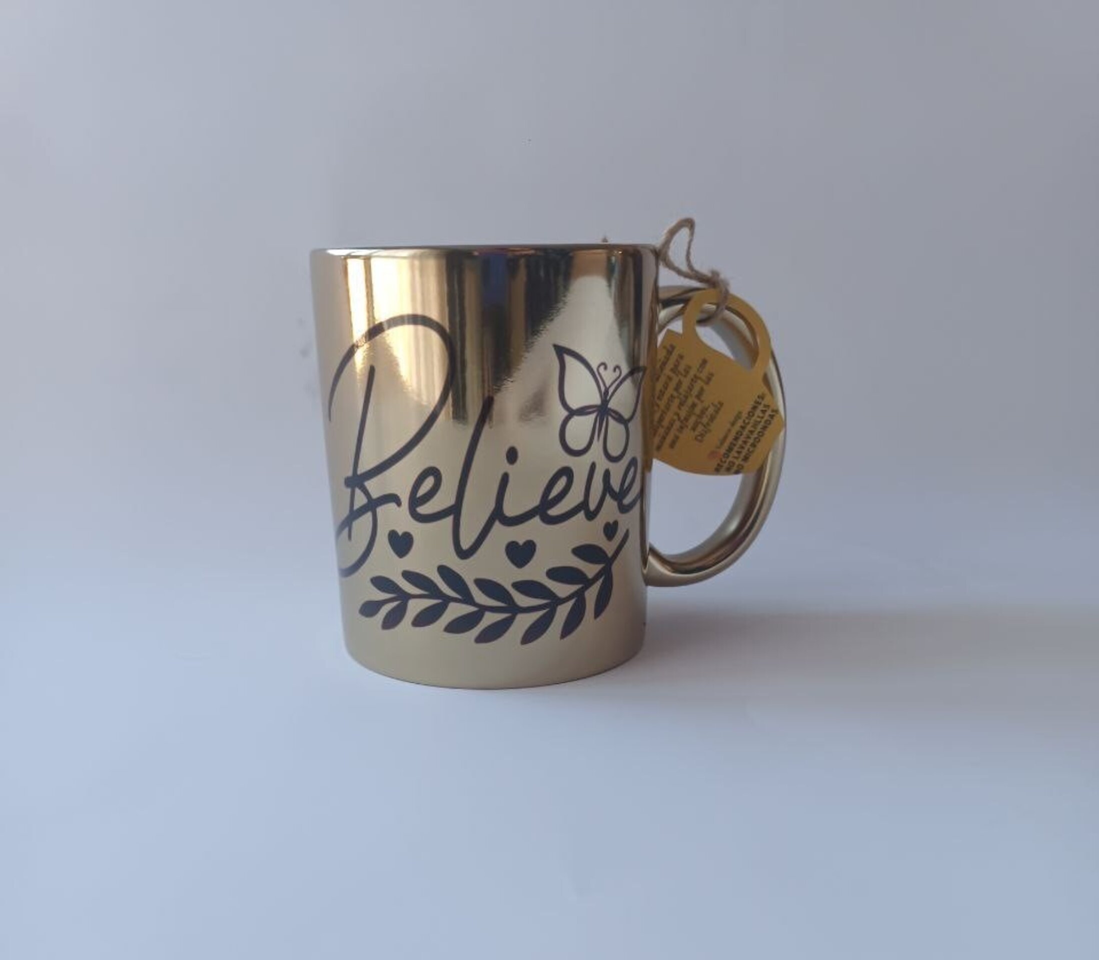 Taza  Metalizada Believe - 2